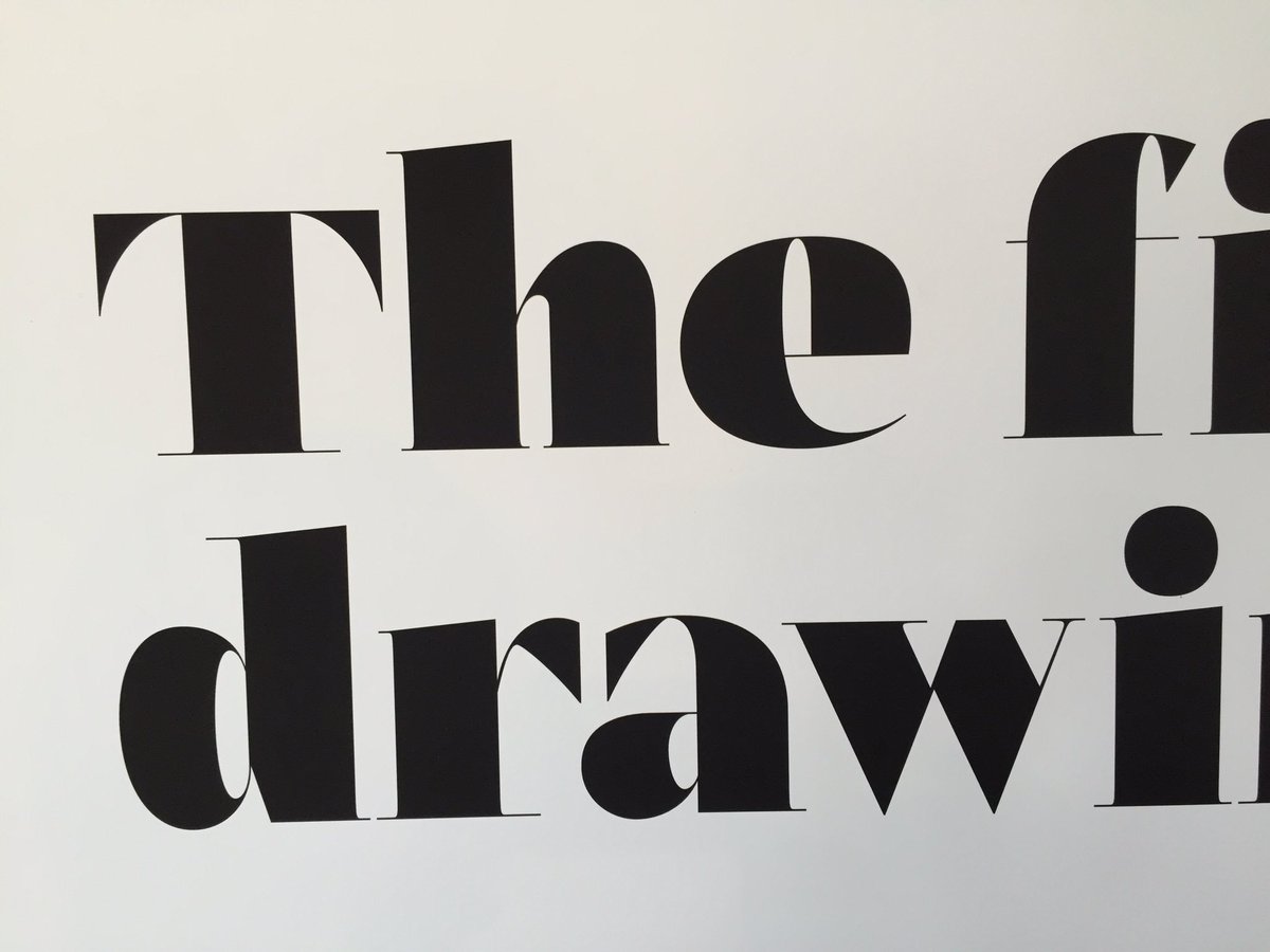 ampersanden's tweet image. #Typo exhibition #Pangramme #esalMetz #typedesign