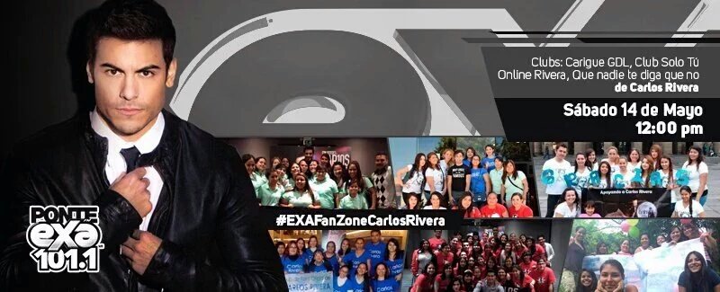 fansandre_m's tweet photo. Ya casi comienza la #ExafanZoneCarlosRivera @AndreM_Tv @exagdl  @_CarlosRivera 👏👏👏 30min https://t.co/GcZ8gteeMm