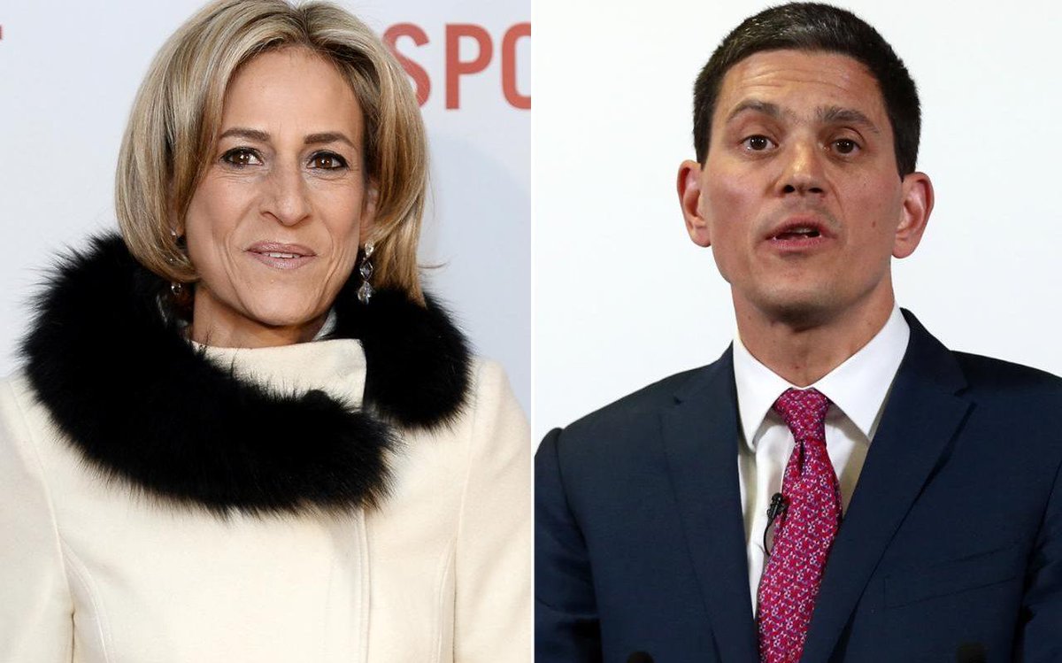 Telegraph's tweet photo. Emily Maitlis: Yes, David Miliband's radical refugee solution surprised me - but his ... https://t.co/aM0AZR1Tlr https://t.co/bYLUyI59UX
