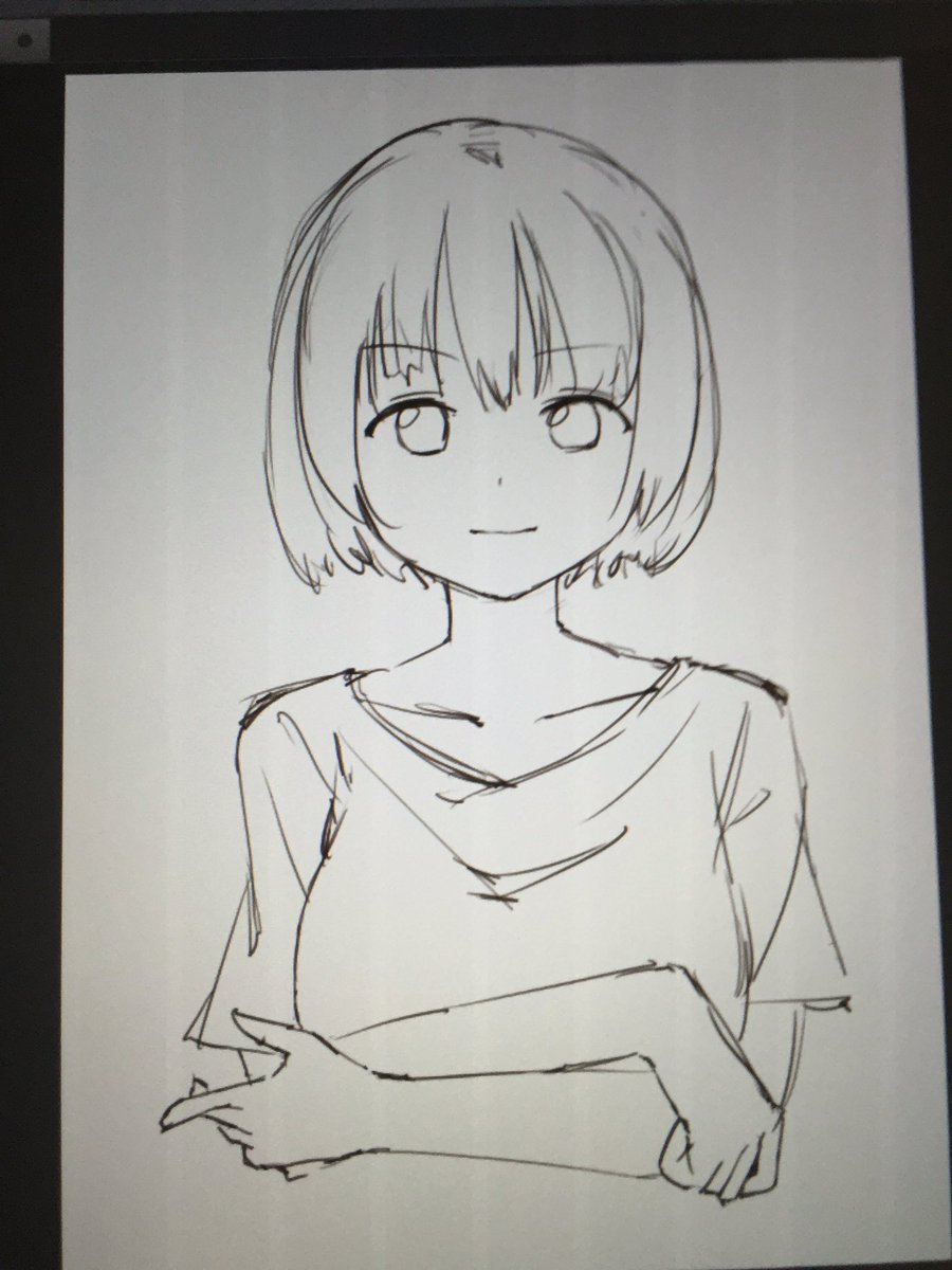 20分落書き
人よりかなり筆遅いと思う(o'Д`)=з 