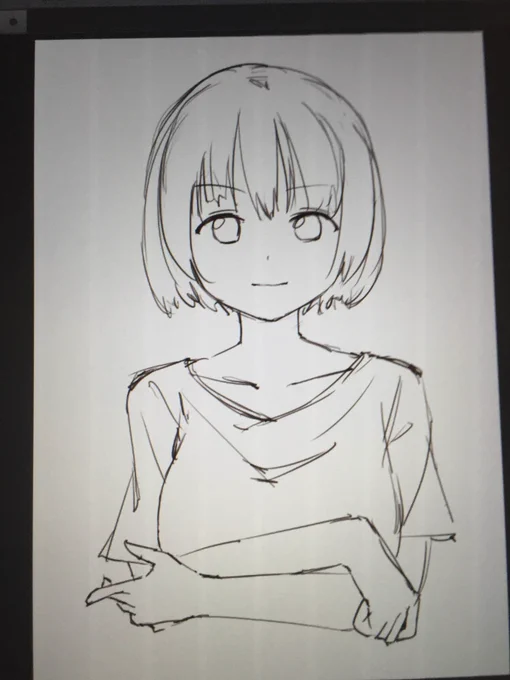 20分落書き
人よりかなり筆遅いと思う(o'Д`)=з 