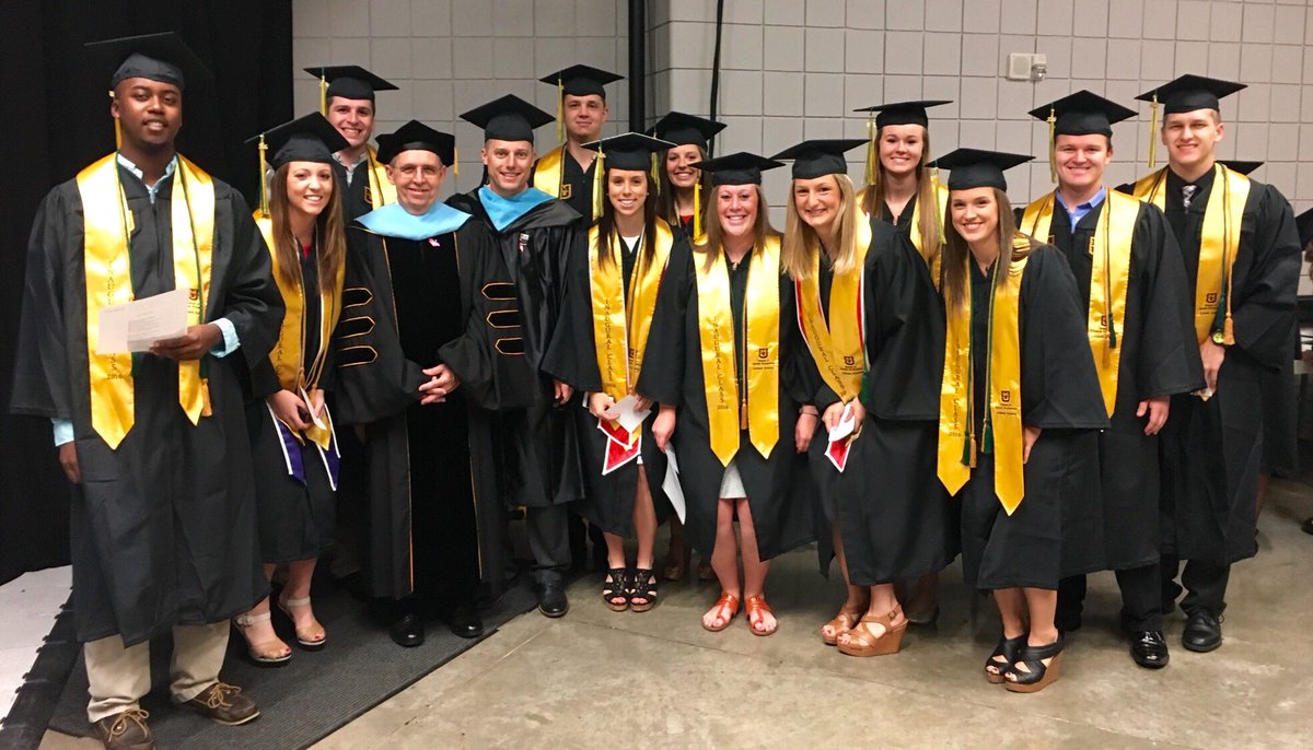 Mizzou AT students prior to the Honors Convocation. Congratulations! #MIZ