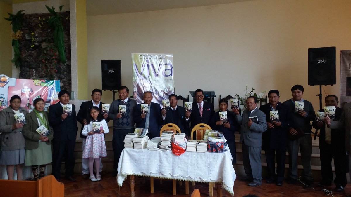 LeonidasCaVa's tweet photo. Distrito Misionero Belen #Juliaca estamos comprometidos #ImpactoEsperanza #TodosJuntos cumpliendo #MetasM https://t.co/9xevV38Txo