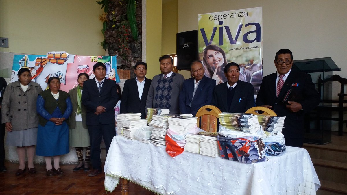 LeonidasCaVa's tweet photo. Distrito Misionero Belen #Juliaca estamos comprometidos #ImpactoEsperanza #TodosJuntos cumpliendo #MetasM https://t.co/9xevV38Txo