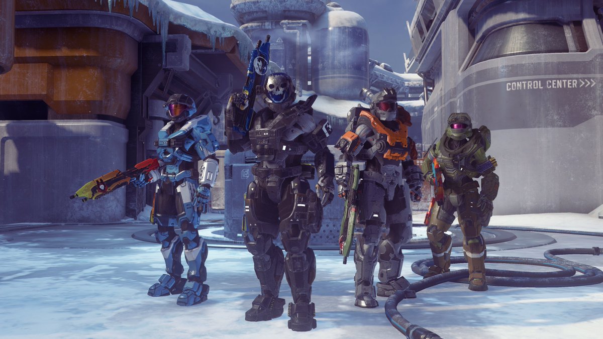 photo Halo 5 Noble Team Armor emile jorge kat and jun wear