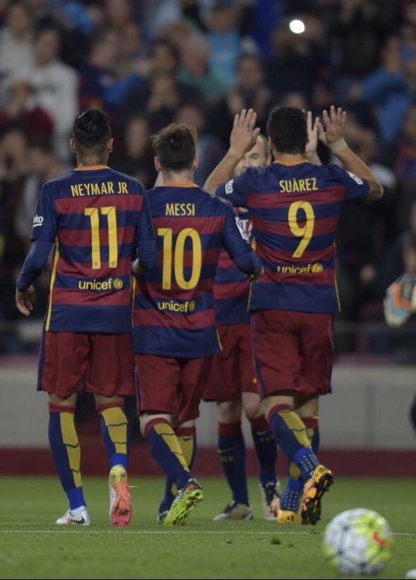 AdieMike24's tweet photo. Suarez top scorer. Ridiculous stats, what s trio #Pichich #barca https://t.co/c8UKDjqezc