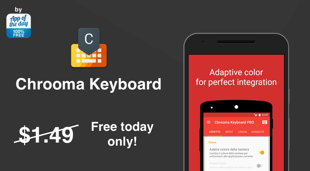 AppOfTheDay Android tweet media