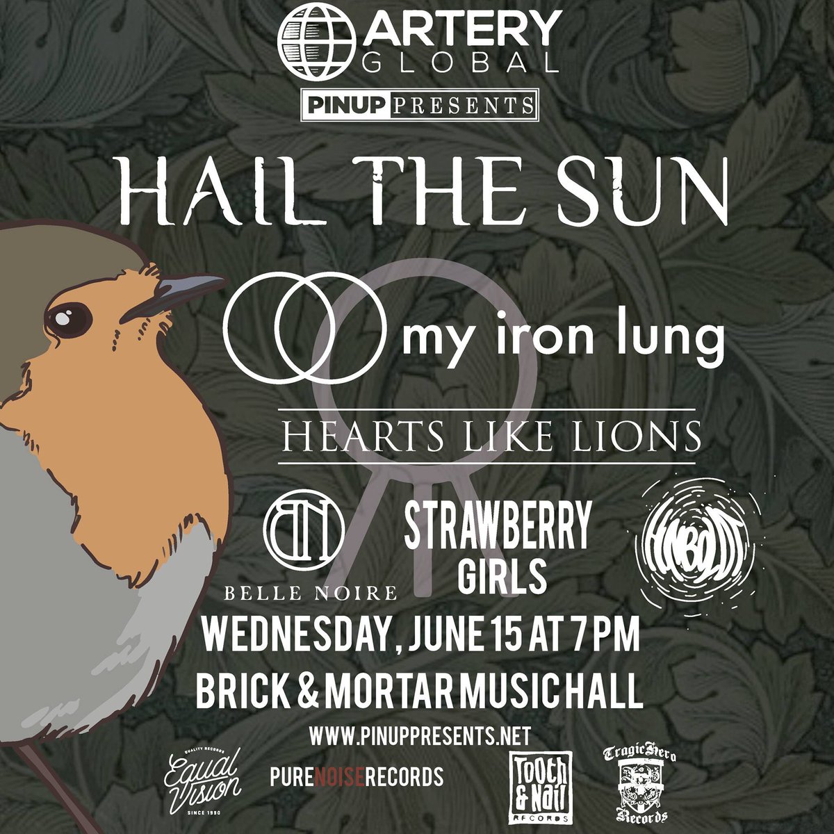 PinUpPresents's tweet image. NORCAL:
6/10 @ideclarewarband 
6/15 @hailthesun 
6/16 @windsofplague 
6/21 @SPITEca 
PinUpPresents.net