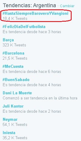 Muchas gracias hinchas de River