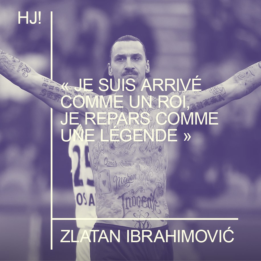 HorsJeuFestival's tweet photo. Comme Guillaume Hoarau... #MerciIbra https://t.co/Fs85Mhawq7