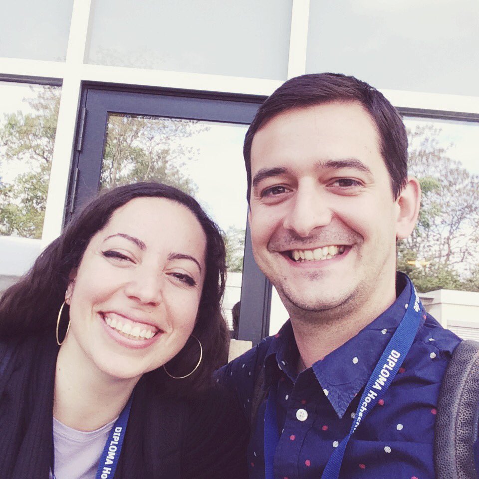 With @lara_captan at #Typo16 T@C crew sticks together! ;)