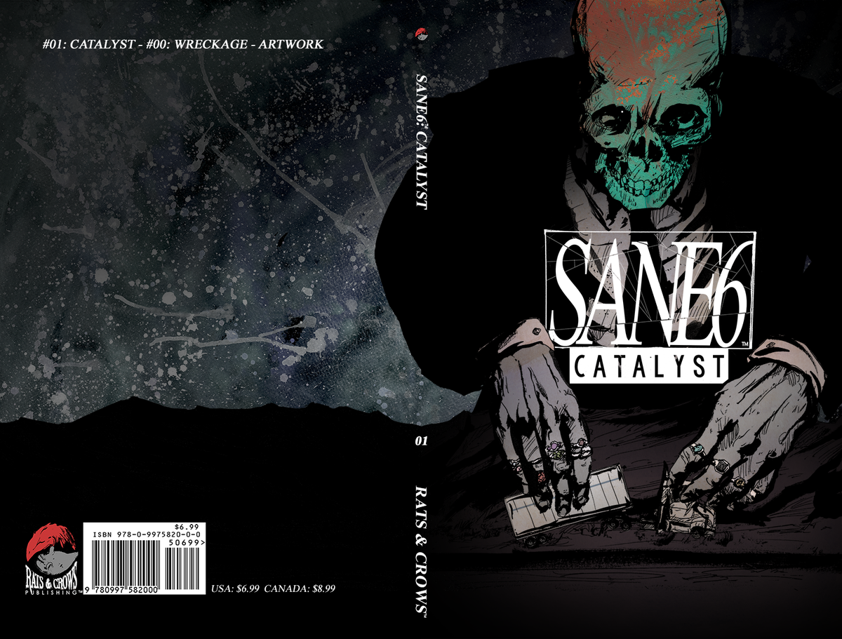 BlownMinded's tweet photo. Are you a reviewer of comics? Hit us up at contact@ratsandcrows.com, and we'll shoot you a press package ASAP #Sane6 https://t.co/ahnXWGyjb8