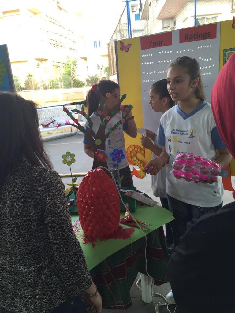 We care about our environment #recycling#go green @DawhaHighSchool