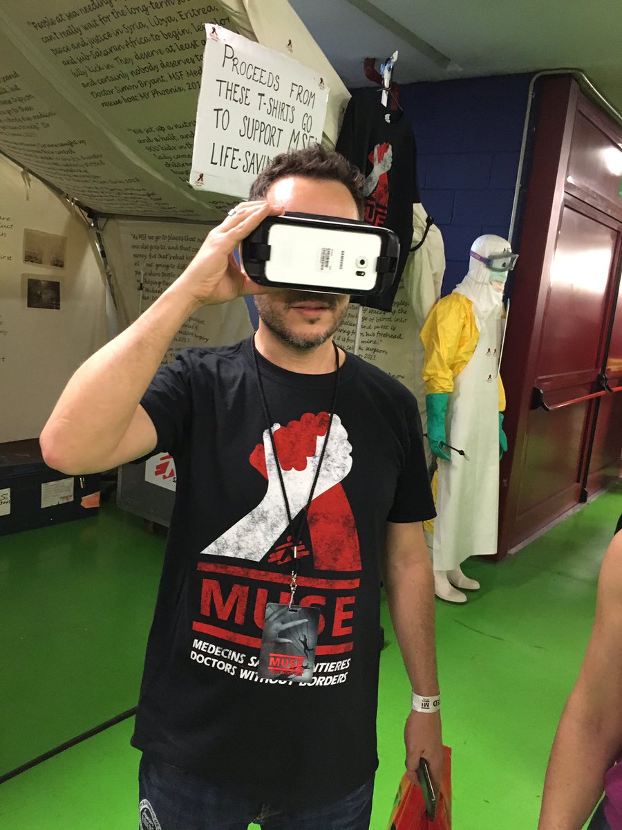 MSF_ITALIA's tweet photo. #MUSEMSF al @MediolanumForum. Vieni alla nostra tenda a vedere video a 360 gradi dai diversi progetti #msf. #muse https://t.co/kIohEbcvBV