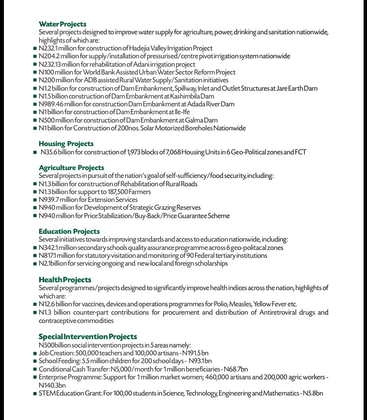 NigeriaGov's tweet photo. The 2016 Budget of Change #Budget2016 #highlights. 
(Full budget document will go online soon) https://t.co/9oDgp5DuCw