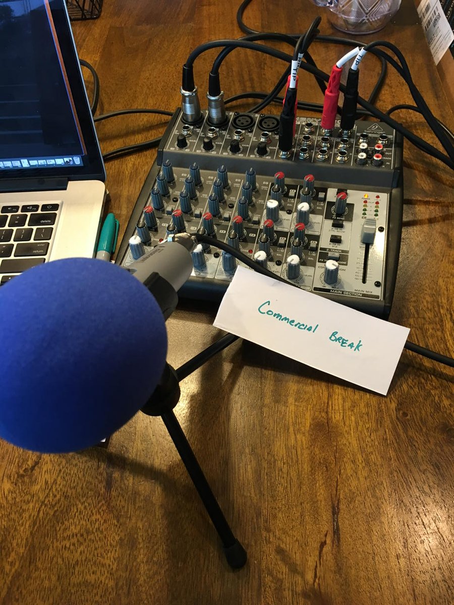 ClydeHaynes's tweet photo. Getting ready to record @PilotWatching episode #4 with @tvwithkei. Discussing the show Broadchurch. #PilotWatching https://t.co/JW09NgCSPI