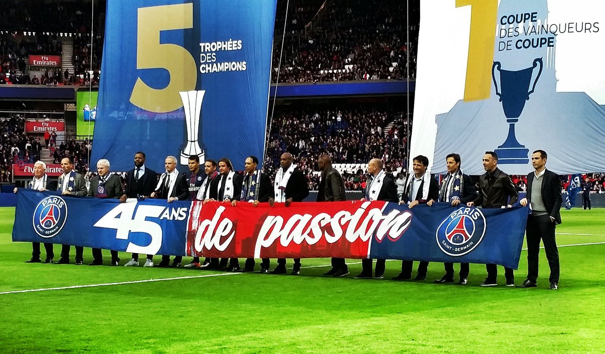 Le PSG ! <a href="/youridjorkaeff/">Youri Djorkaeff</a> <a href="/AlainRoche40/">Alain Roche</a> @Guerinvincent22 <a href="/FournierLaurent/">Laurent Fournier</a> <a href="/Histoire_du_PSG/">Histoire du #PSG</a> <a href="/Luis_RMC/">Luis</a> #Legendes