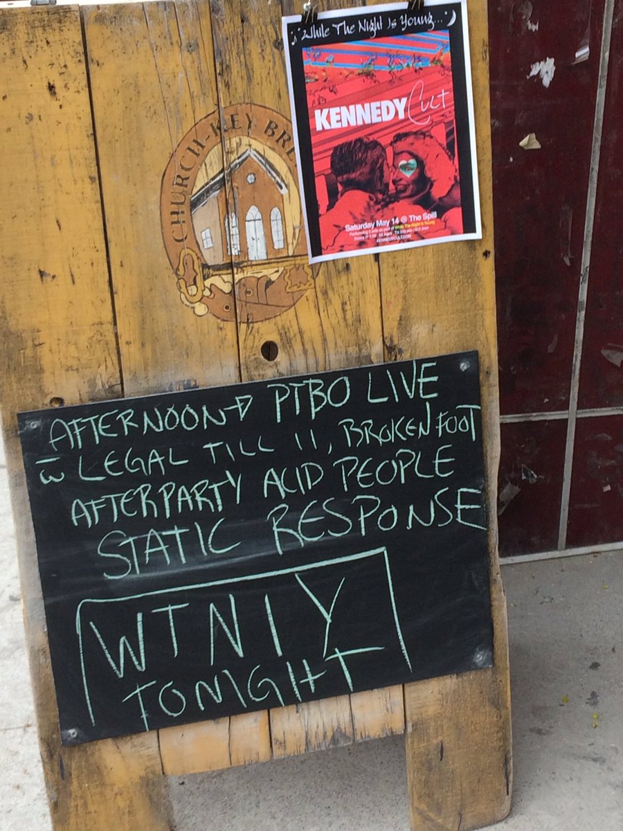 Right now it's all Punk <a href="/TheSpillBar/">The Spill</a> as part of <a href="/PTBOLIVE/">Peterborough LIVE</a> but tonight... <a href="/KENNEDYCULT/">Kennedy Cult</a> 8pm sharp!