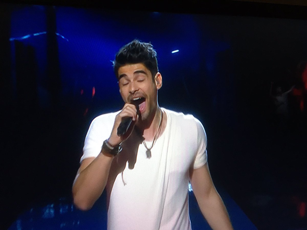 innocent's tweet photo. So that's where Ben Haenow got to #Eurovision https://t.co/lmycORIXzy