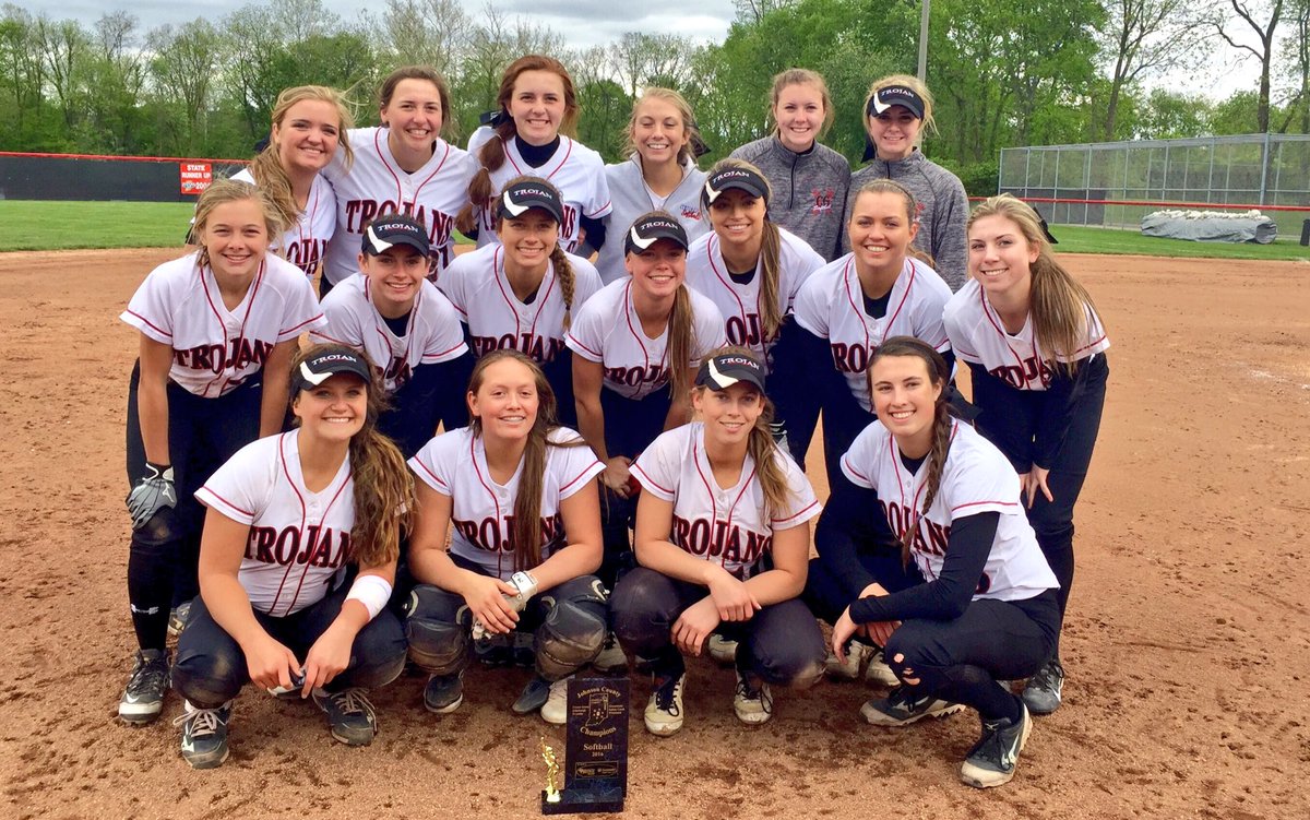 CG Softball 2016 JOHNSON COUNTY CHAMPS! CG beat Greenwood 10-5.