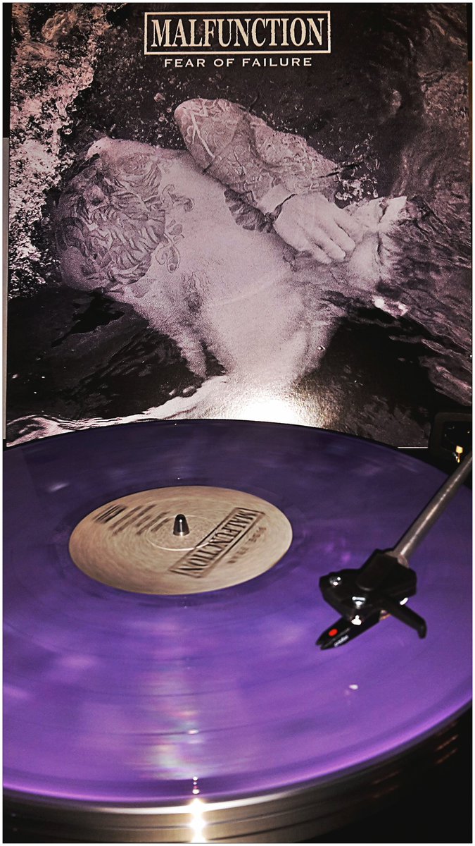 Thumbsdown1977's tweet photo. #NYHC @MalfunctionHC on #Turntable tonight!! #Hardcore #metalcore @Bridge9 #FearOfFailure #vinyl #ColoredVinyl https://t.co/FXHhnWUQon