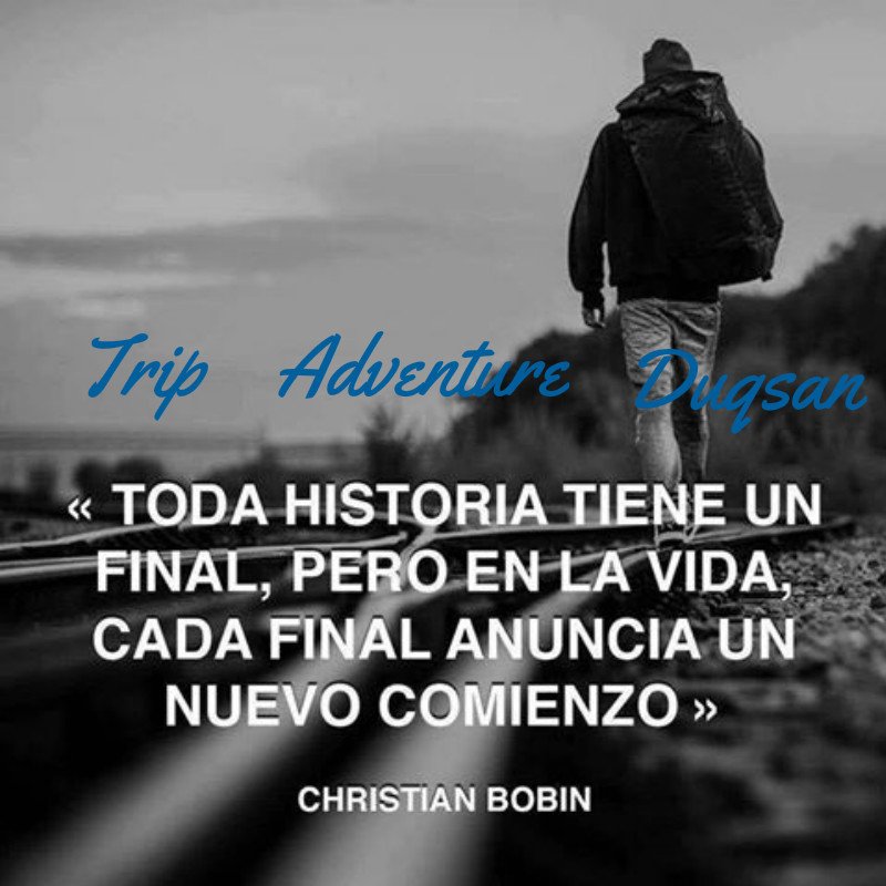TripCd's tweet photo. Cada final, anuncia un nuevo comienzo... ! NO te detengas. https://t.co/qWkNgrR0y5