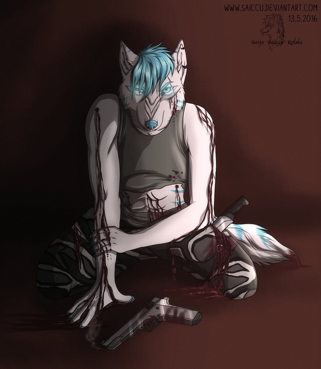 JsTheWolf's tweet image. Here's my new Epic comission made by the amazing @Saiccuk 
Once again she's done an incredible job!
Go check her out