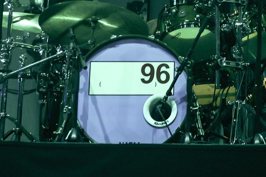 TheFarm/PeterHooton (@thefarm_peter) on Twitter photo The <a href="/Manics/">Manic Street Preachers</a> drum kit last night at <a href="/EchoArena/">Liverpool Arena</a> #class the photo is by @John_Johno The <a href="/Manics/">Manic Street Preachers</a> drum kit last night at <a href="/EchoArena/">Liverpool Arena</a> #class the photo is by @John_Johno