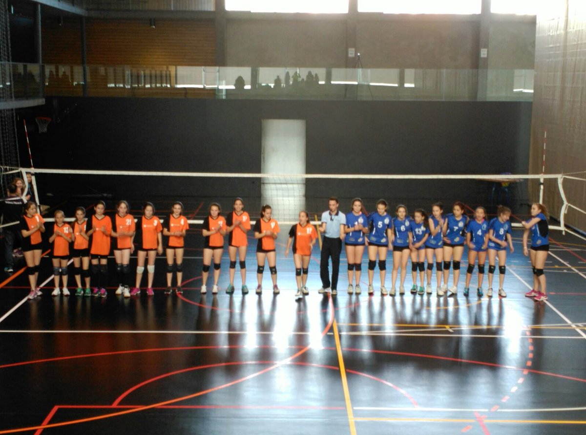 MesVOLEI's tweet photo. Inf 1a Div CV Claver vs @cecell_lleida 0-3 (10-25, 13-25, 16-25) partit aplaçat #aixijugo https://t.co/Thi3fsg3JE