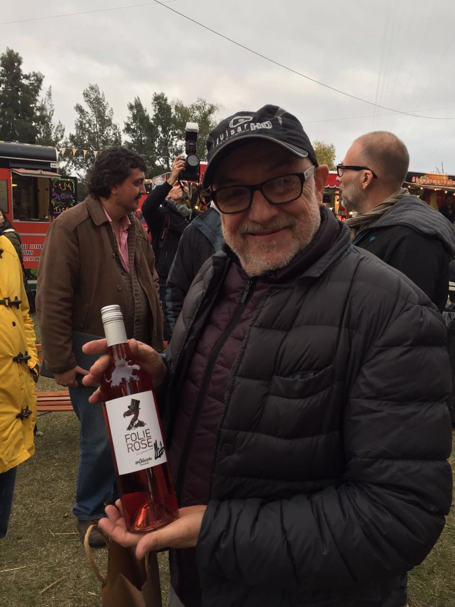 EntreveroW's tweet photo. #JuanCarlosBaglietto paso por #Degusta y eligio en el @eltunelvinos, #ElTunelWineTruck nuestro #FolieRose https://t.co/Sa4Xuj5UY5