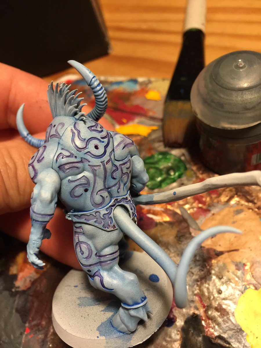 BadDice_Podcast's tweet photo. Trying some super quick painting tips I learnt at #WarhammerFest https://t.co/tuHlNIf0Lj