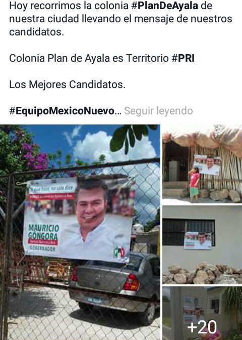 <a href="/MauricioGongora/">Mauricio Góngora</a> <a href="/PaolyPerera/">Paoly Perera</a> <a href="/ValfreC/">Valfre Cetz Cen</a> <a href="/ChuchoGongora/">Chucho G</a> <a href="/CinthyaOsorioG/">Cinthya O de Góngora</a> <a href="/gbcarballo/">Gabriel PatoCarballo</a> @HarvinCL_ <a href="/PFlota/">Pedro Flota Alcocer</a> <a href="/Luis_GPerez/">Luis🅿erez🅰rroyo.·.</a>