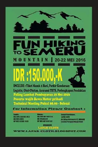 F_Krucil's tweet photo. Bagi yg minat ikut mendaki, invite pin:2AB737E6 #infojombang #infoeventjombang https://t.co/pFpwxiRuKo