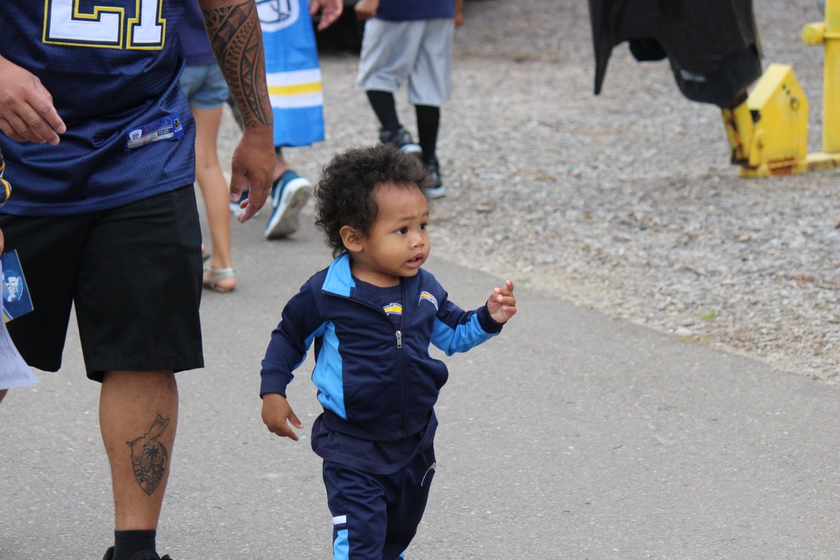 chargers's tweet image. The rookies looked sharp today!