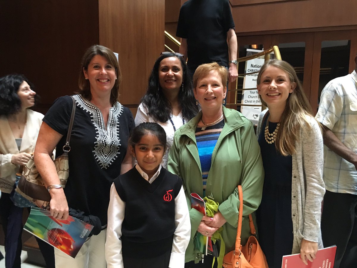 Akira did an amazing job at the National Children's Chorus in Washington D.C. this afternoon. #nle16