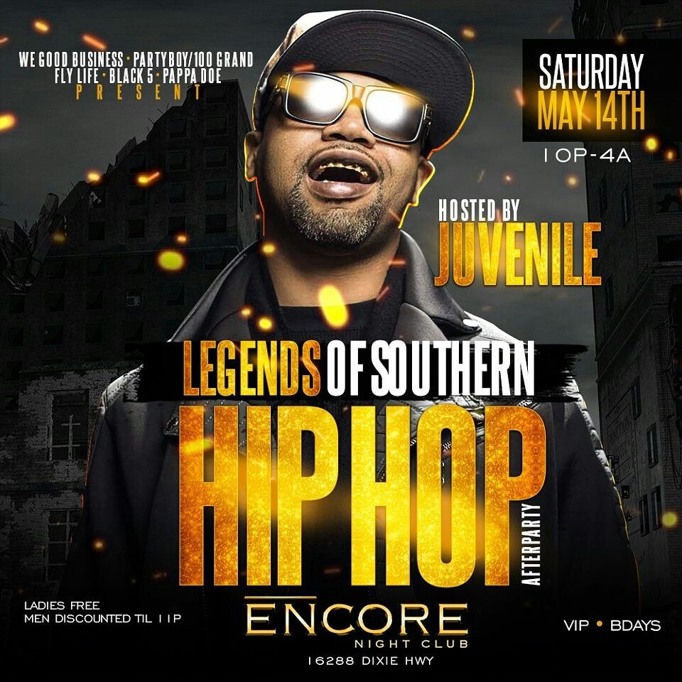 Neupindu's tweet image. TONIGHT "Juvenile" Official Concert Afterparty At ENCORE.(host, Bdays, General disc text)FOR DETAILS 7737170013