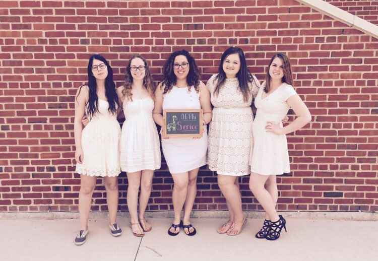 Congrats to our grads!! We will miss you so much. 
#Aephi #seniorsendoff