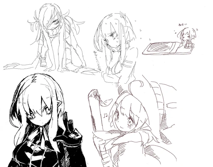 わしが描いた奴だけ抜粋 絵茶おつでした! 
