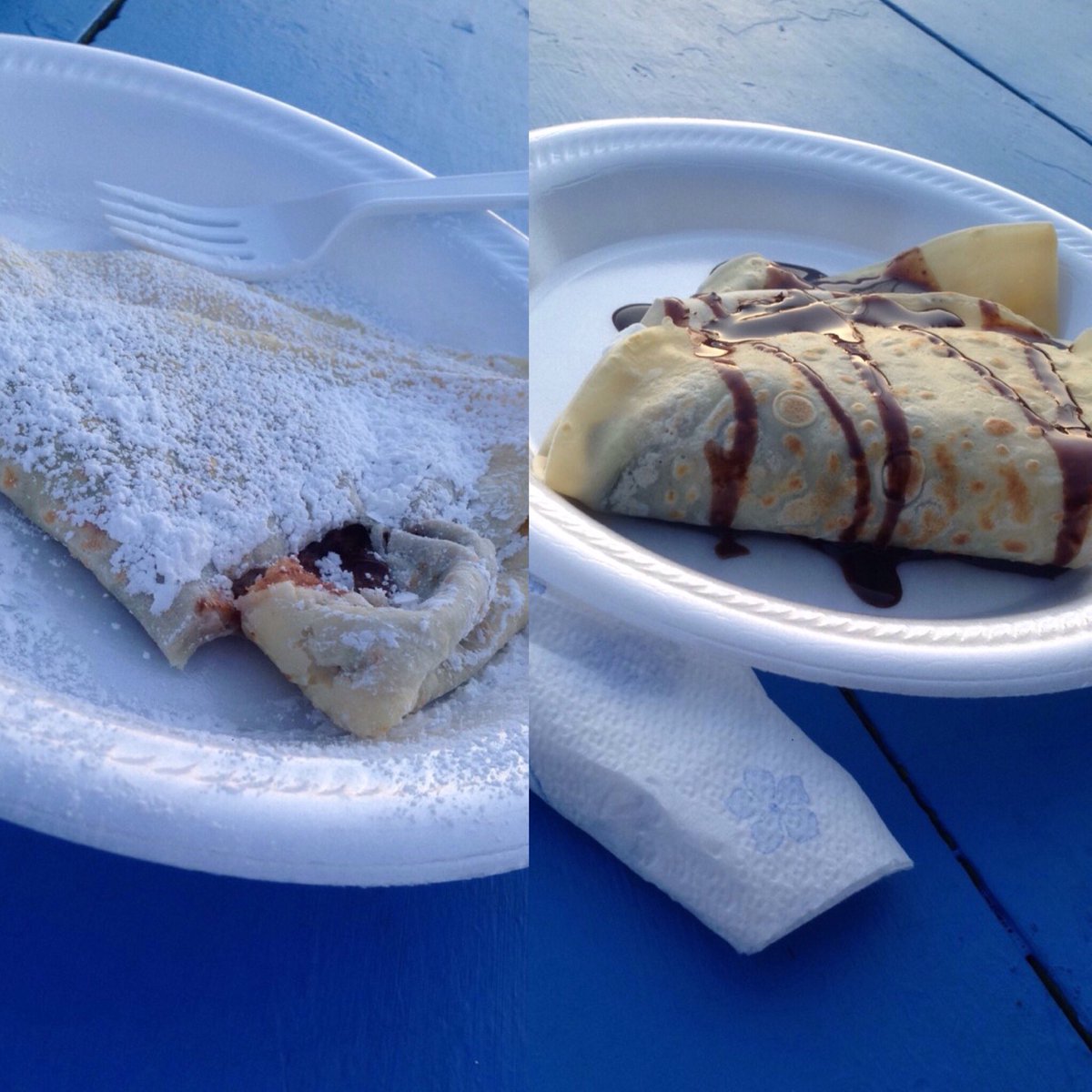 eatingashtabula's tweet image. We stopped at Isaac's Crepes and Funnel Cakes last night! Check them out this summer at Geneva on the Lake!