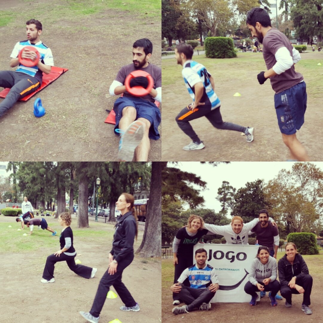 JOGOFUNCIONAL's tweet photo. Todos durmiendo la siesta y ellos tipo... ENTRENANDO! 
Bienvenidos Santi, Oski, Maga y Manu a #JOGOFuncional https://t.co/Ee7HkLkUOi