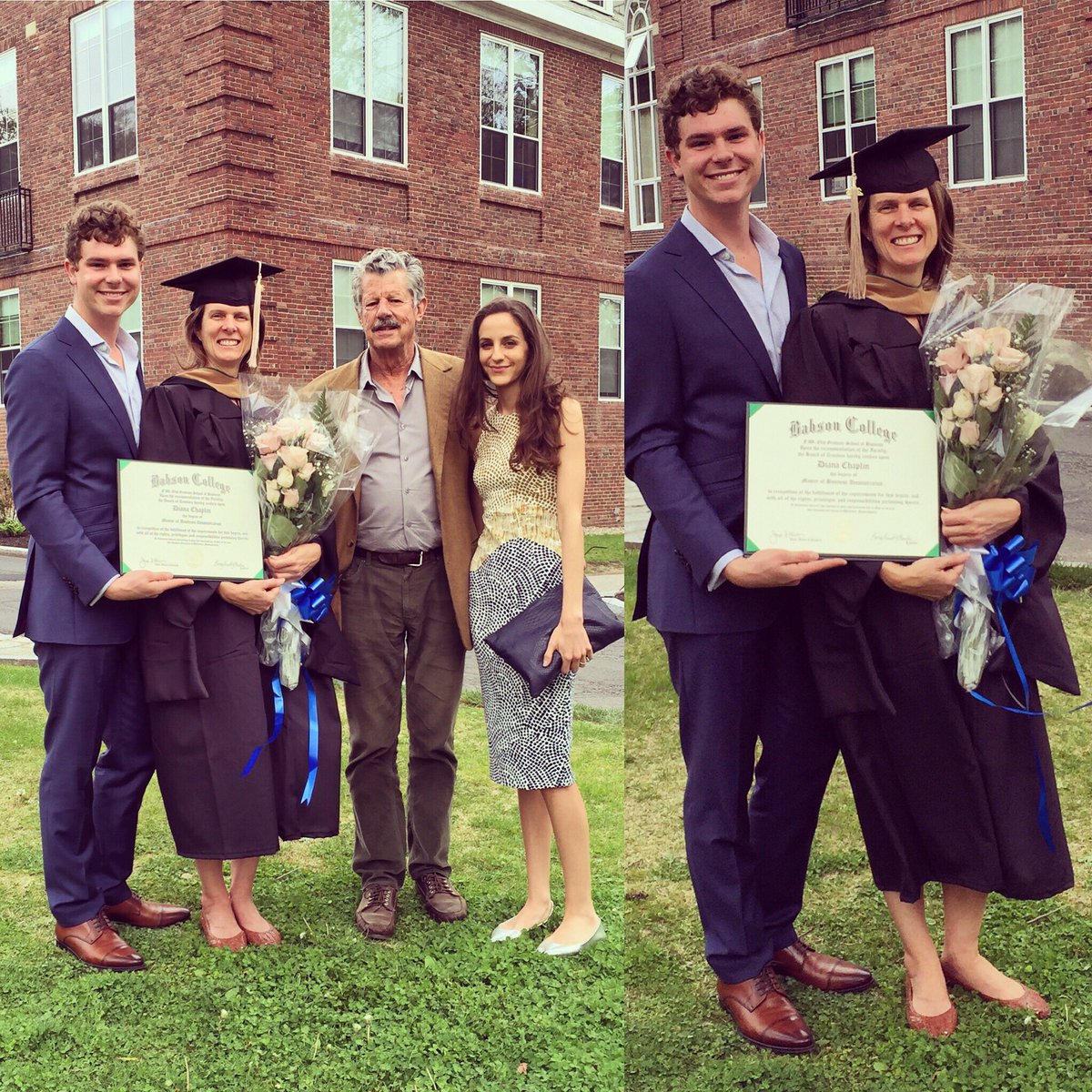 ChaplinPartners's tweet image. Congratulations to my mother and teammate on her @BabsonGraduate MBA graduation today! #GreatEstate