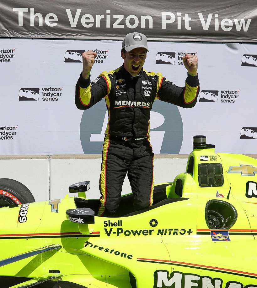 #SimonPaganaud wins 3rd straight race in the #IndyCar Series by winning the #GPofIndy. @onpitroadracing
