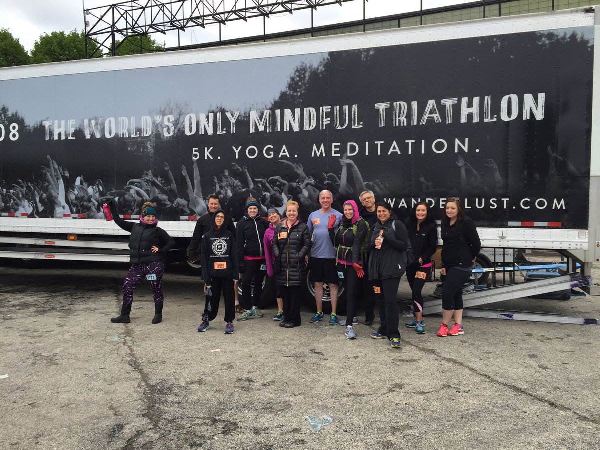 Team <a href="/TheYogiWithin/">Yogi Rae</a> at #Wanderlust108 #WanderlustFestival 💗💗💗 #mindful #triathlon