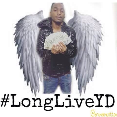 3Problemsss's tweet photo. Luh my blootha #RIPYD  rest up loved one https://t.co/cgw7fZiJvi