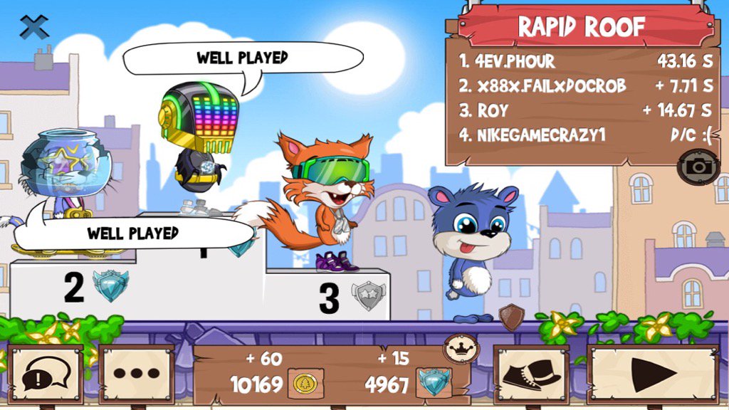 ph0ur's tweet photo. All those guys just got washed #funrun2 #FAILxDocRob #roy #nikegamecrazy1 https://t.co/sTXER1vMtb