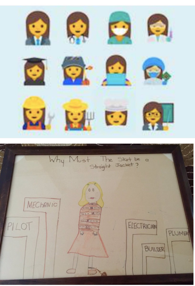Ladyjmo's tweet image. While the new gender diverse emojis request  is good news, I was asking for the same recognition in grade 6, 1979 jx