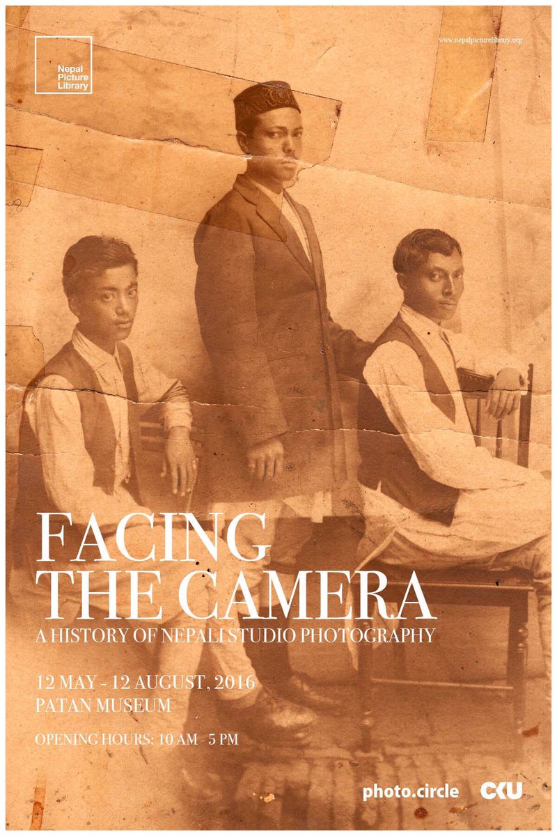 'Facing the Camera: A History of Nepali Studio Photography' on view at Patan Museum until 12 Aug. 10am-5pm everyday.
