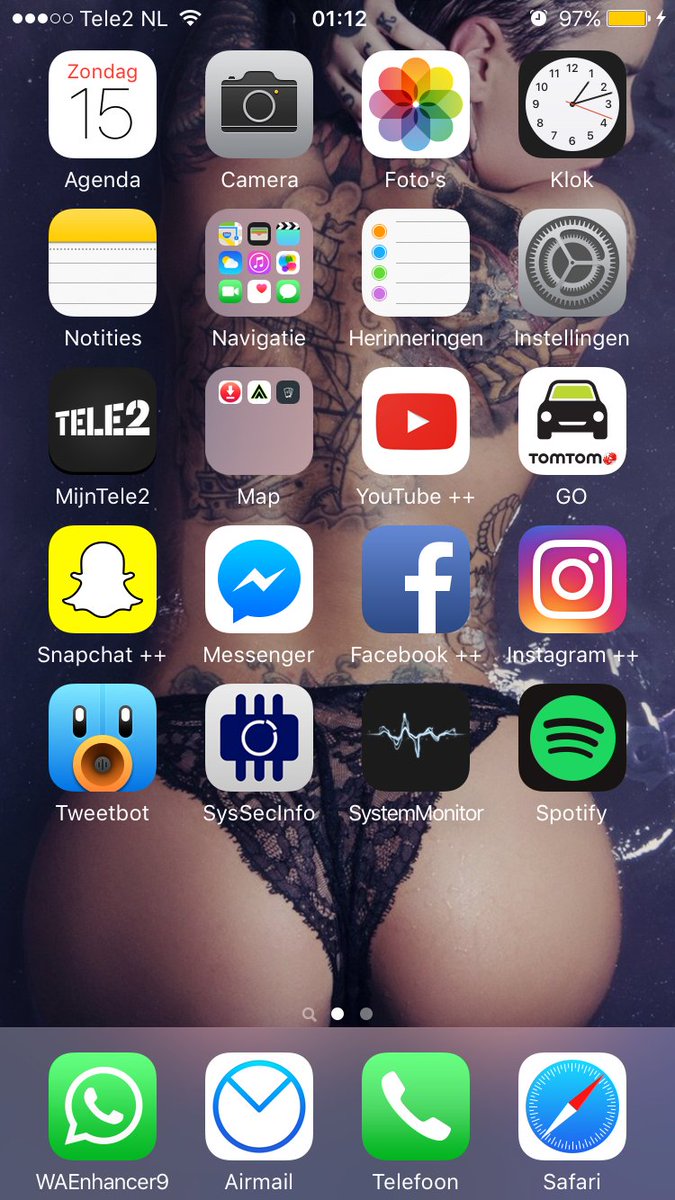 Mastermark1983's tweet image. #NoJailbreak #IPAStore #Sideload #WAEnahncer9 @iMokhles  ++ Tweaks van @unlimapps en #Spotify #Premium