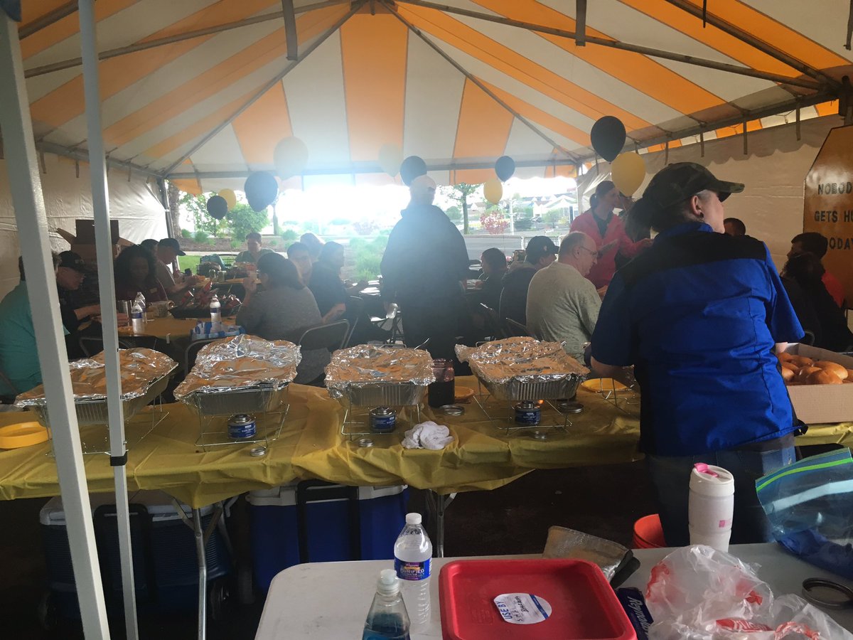 The Blue Coal crew had a blast yesterday catering to Wegmans 200+ employees yesterday!