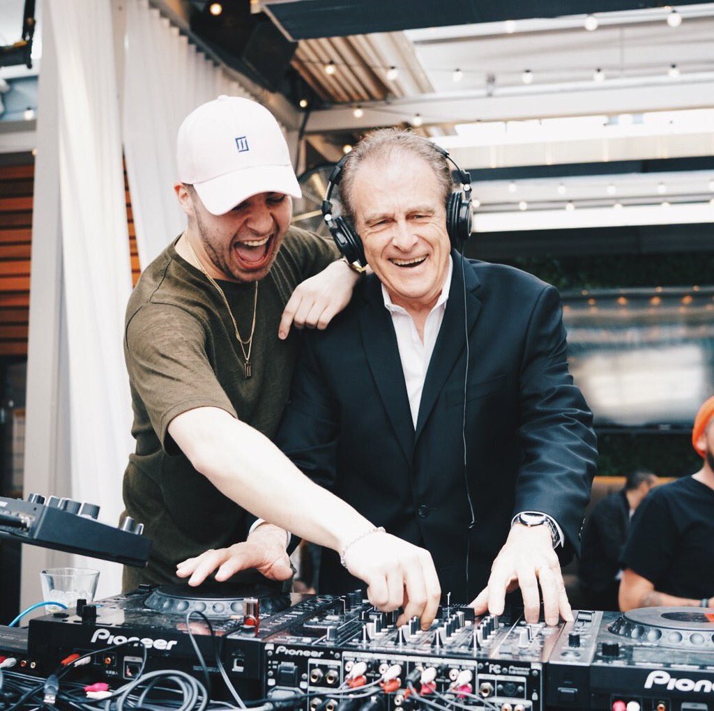 norm's tweet photo. On the ones and twos with @majidjordan. https://t.co/uUv5pSQAgu